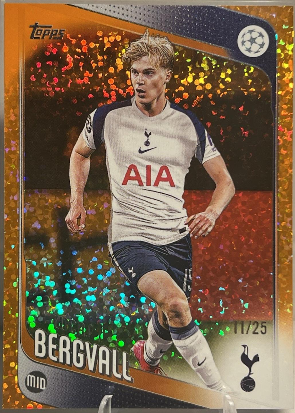 Lucas Bergvall [Orange Foil] #121