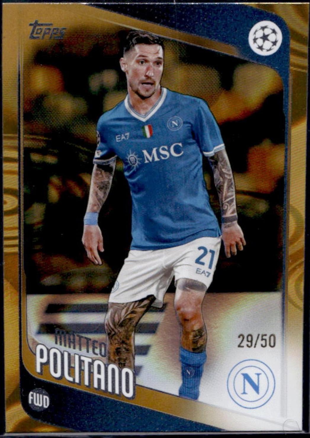 Matteo Politano [Gold Raindrops] #7