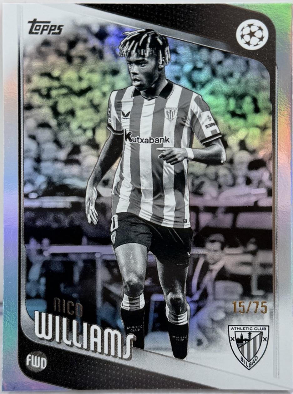 Nico Williams [Black White] #38