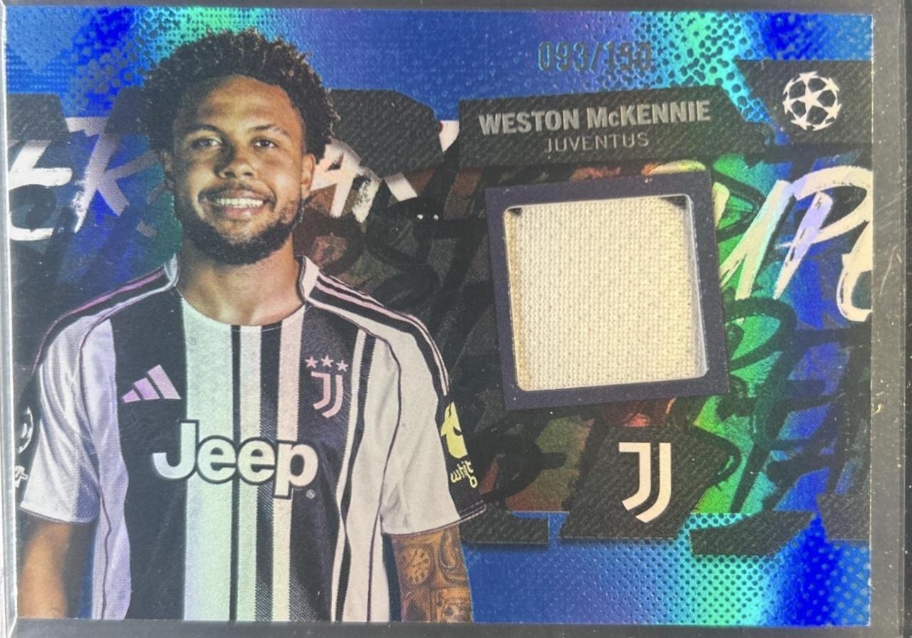 Weston McKennie [Blue Foil] #15