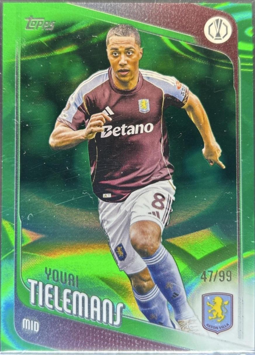 Youri Tielemans [Green Raindrops] #8