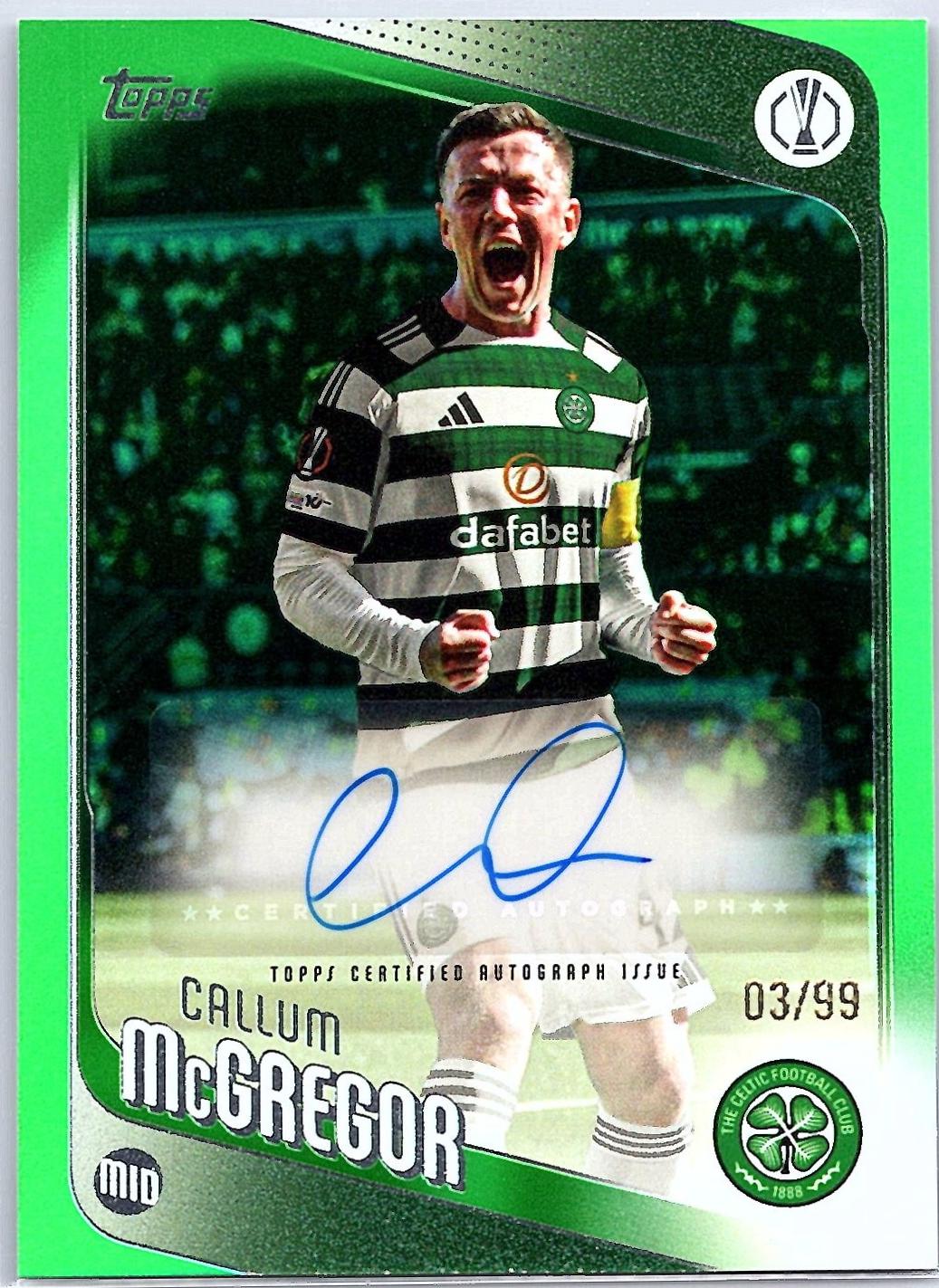 Callum McGregor [Green Foil] #BA-CM