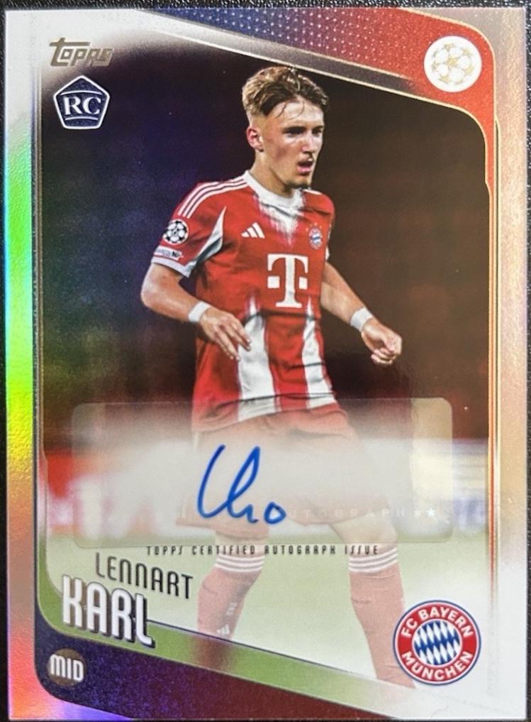 Lennart Karl [Orange Foil] #BA-LK