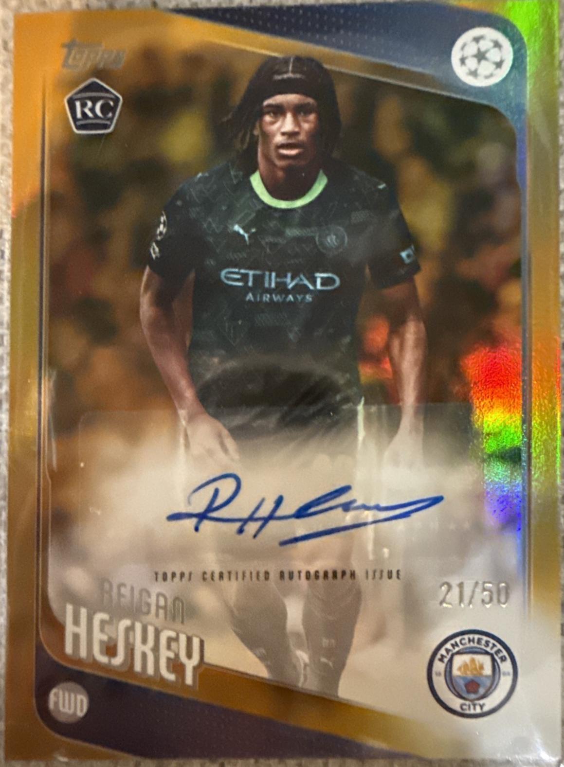 Reigan Heskey [Gold Inferno] #BA-RH