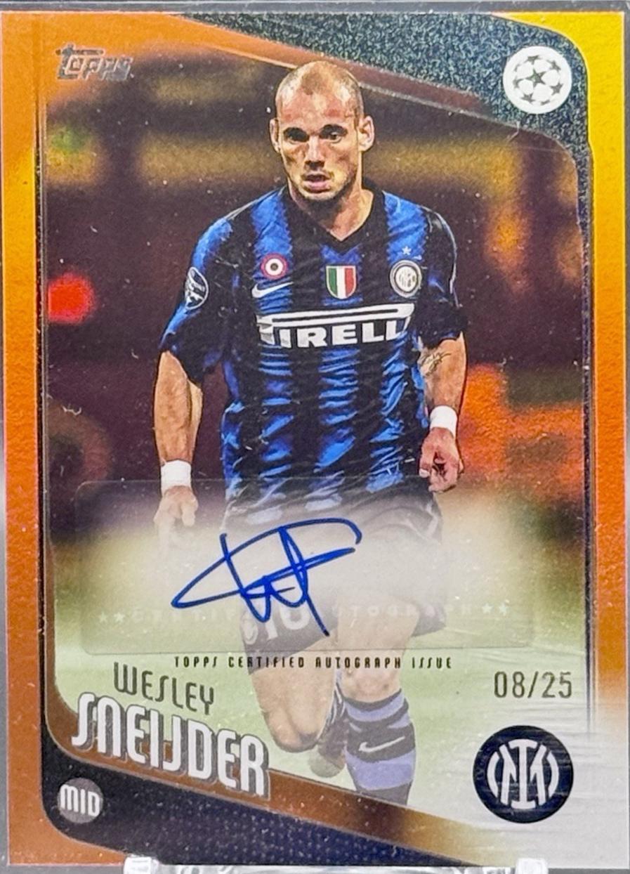 Wesley Sneijder [Orange Foil] #BA-WS
