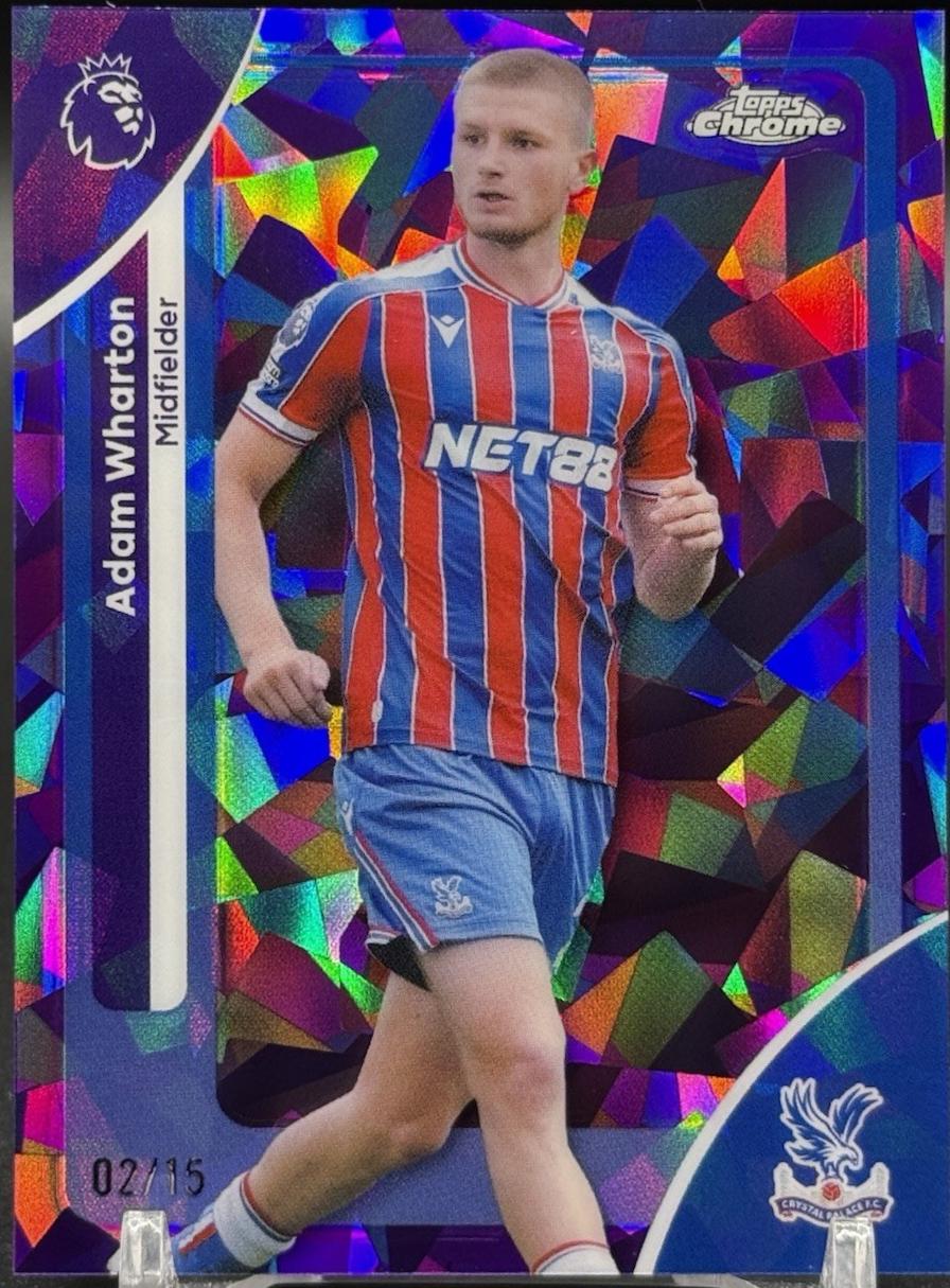 Adam Wharton [Purple Geometric] #77