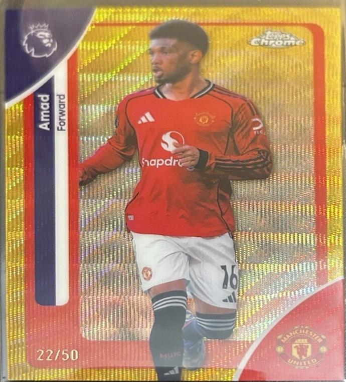 Amad [Gold Wave Refractor] #136