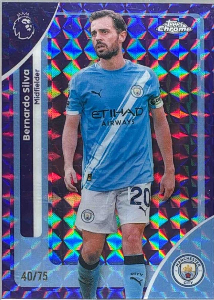 Bernardo Silva [Purple Geometric] #123