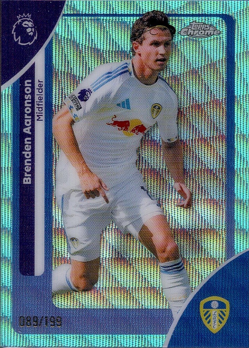 Brenden Aaronson [Aqua Wave Refractor] #105