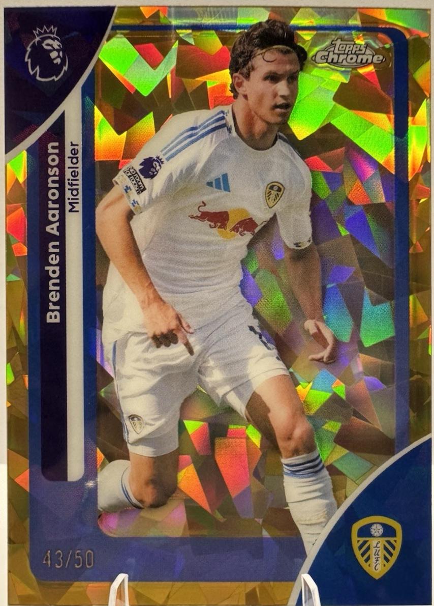 Brenden Aaronson [Gold Refractor] #105