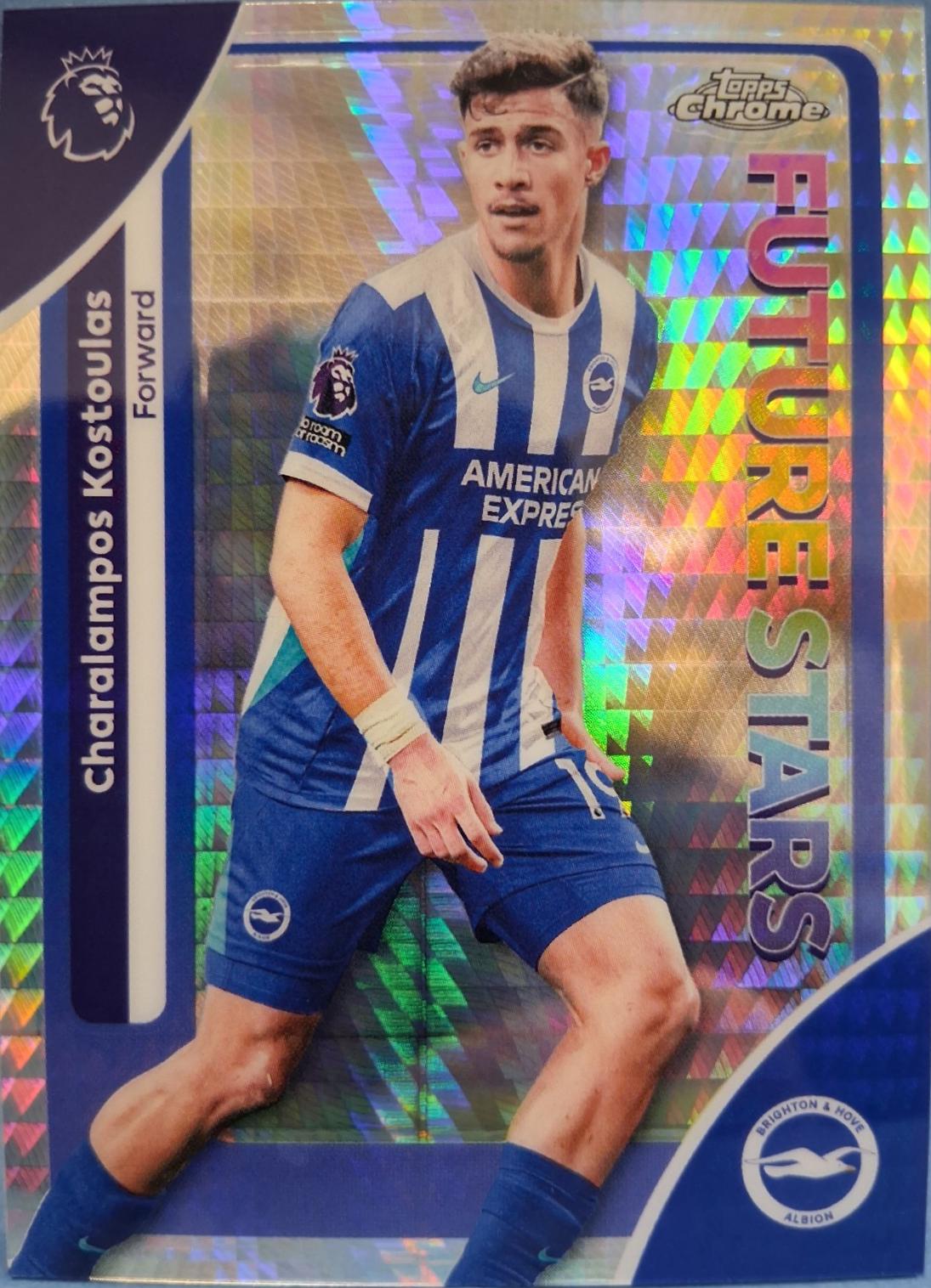 Charalampos Kostoulas [Purple Wave Refractor] #50