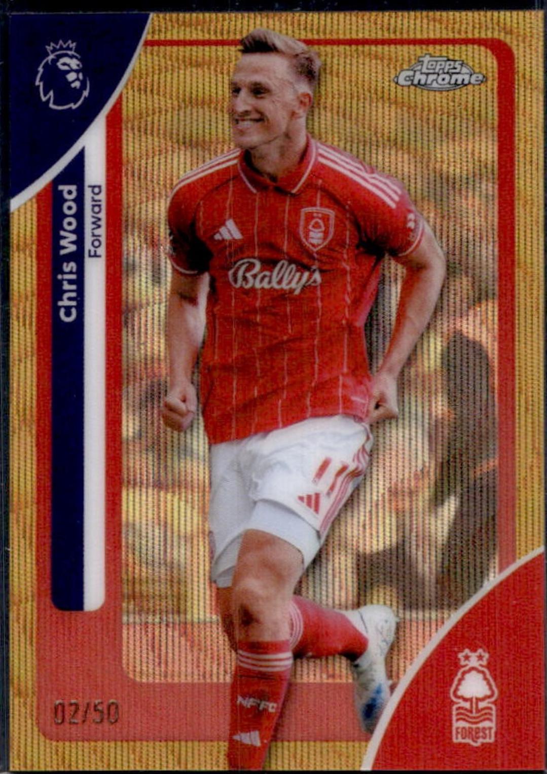 Chris Wood [Gold Wave Refractor] #158