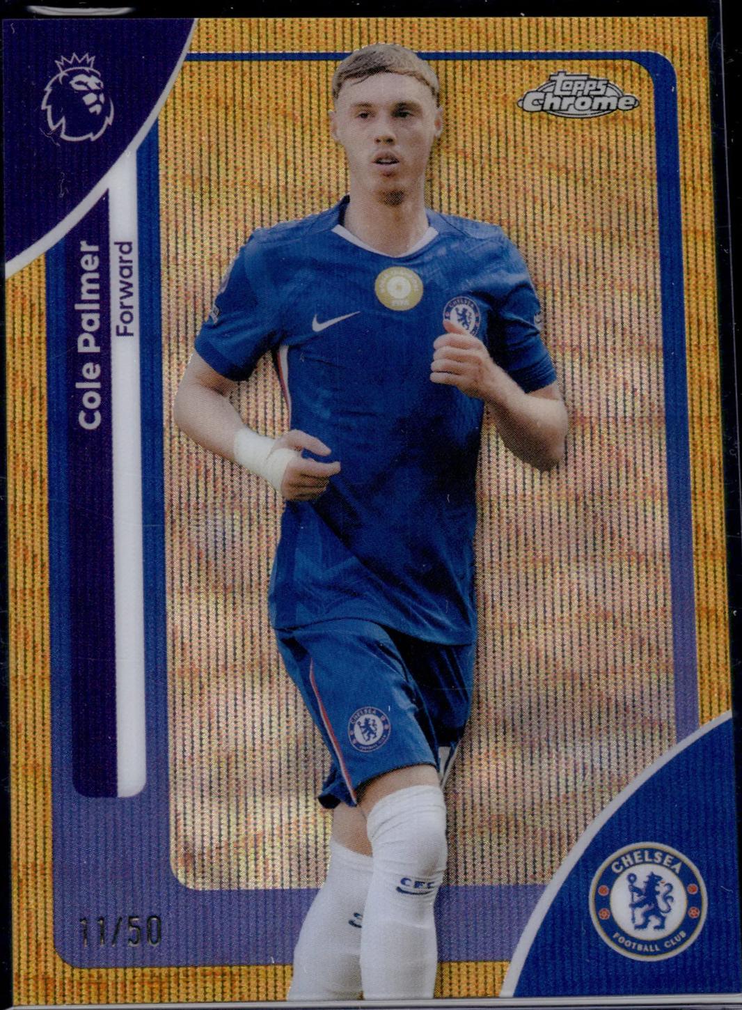 Cole Palmer [Gold Wave Refractor] #63