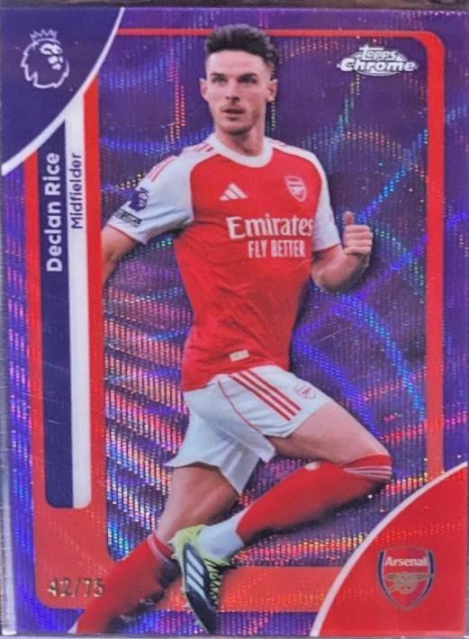 Declan Rice [Purple Wave Refractor] #14