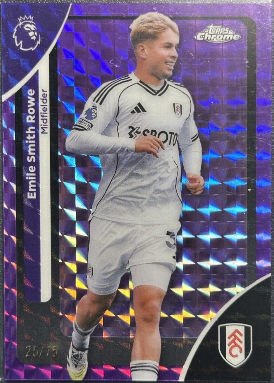 Emile Smith Rowe [Purple Refractor] #92