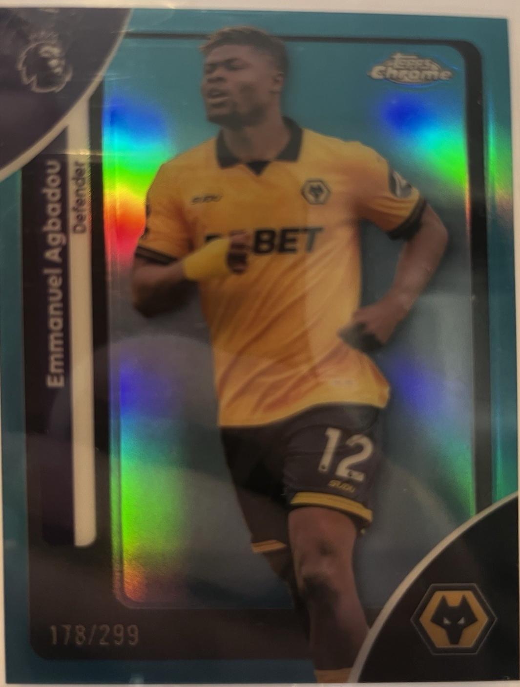 Emmanuel Agbadou [Teal Refractor] #198