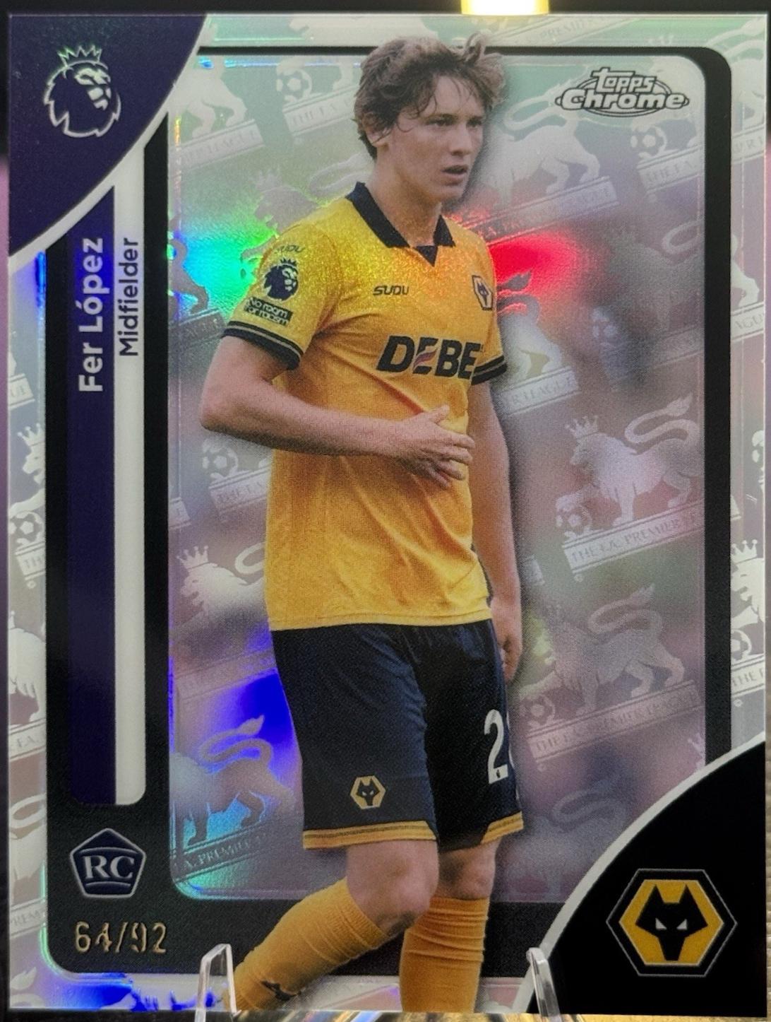 Fer Lopez [Premier League Retrofractor] #197