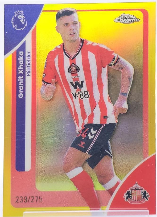 Granit Xhaka [Yellow Refractor] #169