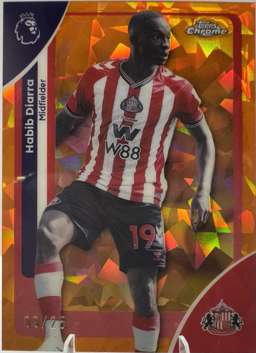 Habib Diarra [Orange Geometric] #164