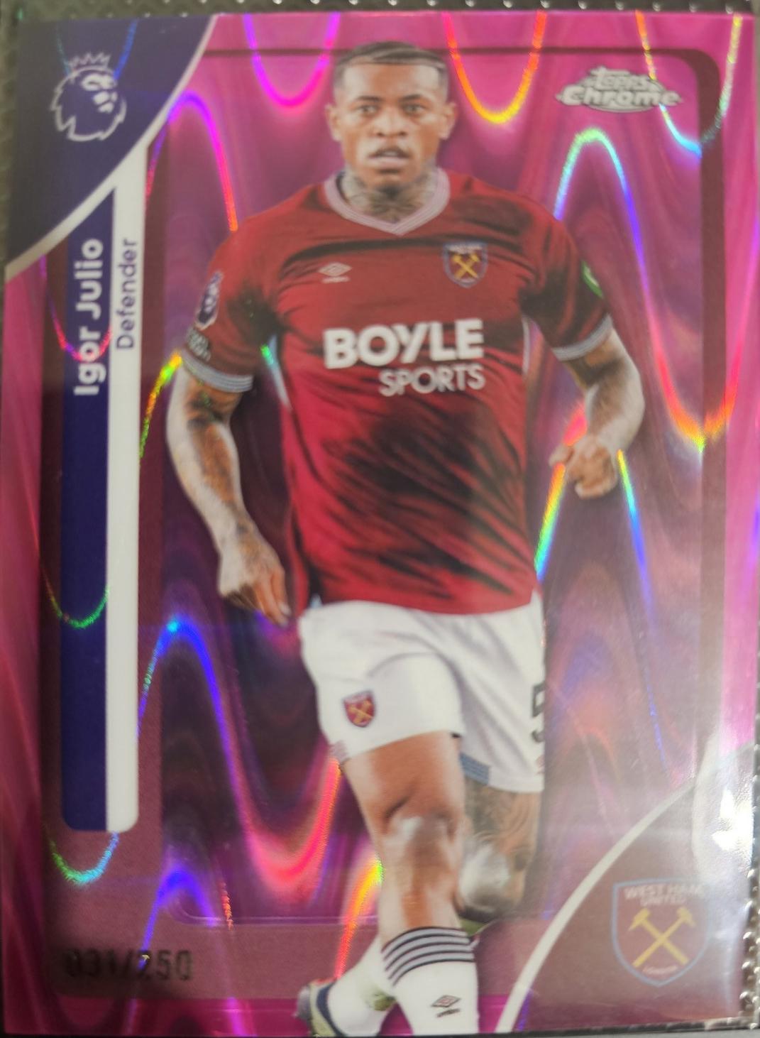 Igor Julio [Pink Refractor] #184