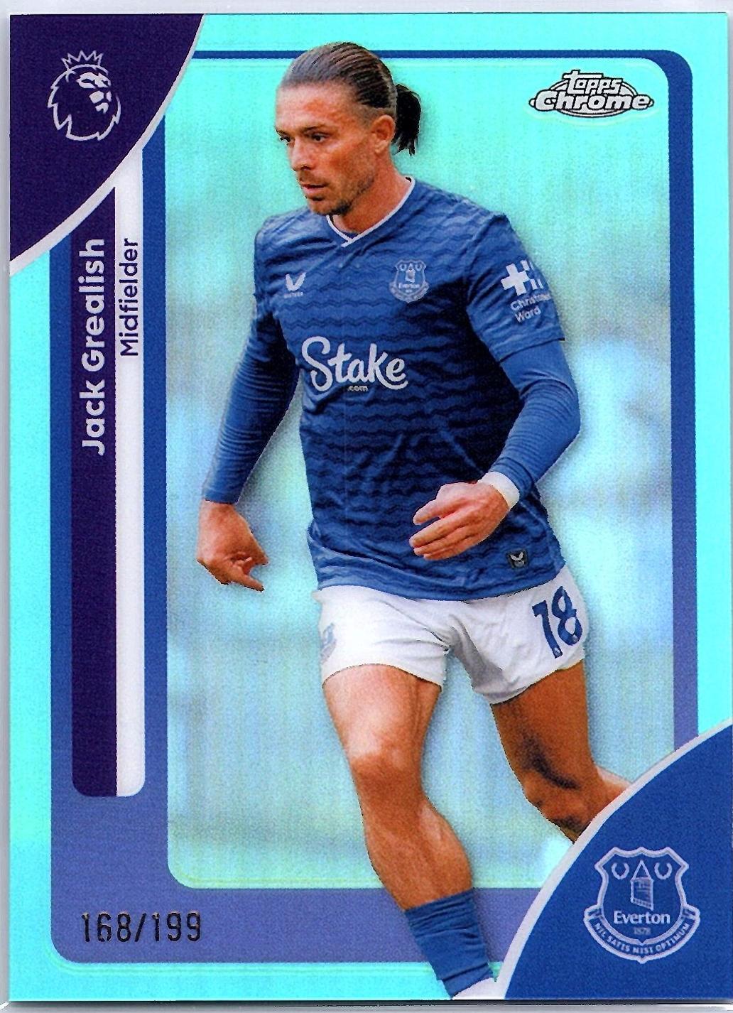 Jack Grealish [Aqua Refractor] #87