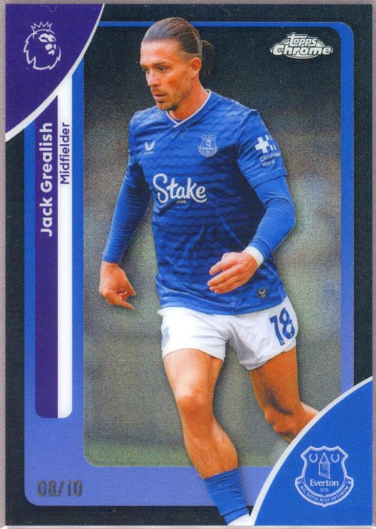 Jack Grealish [Black Refractor] #87
