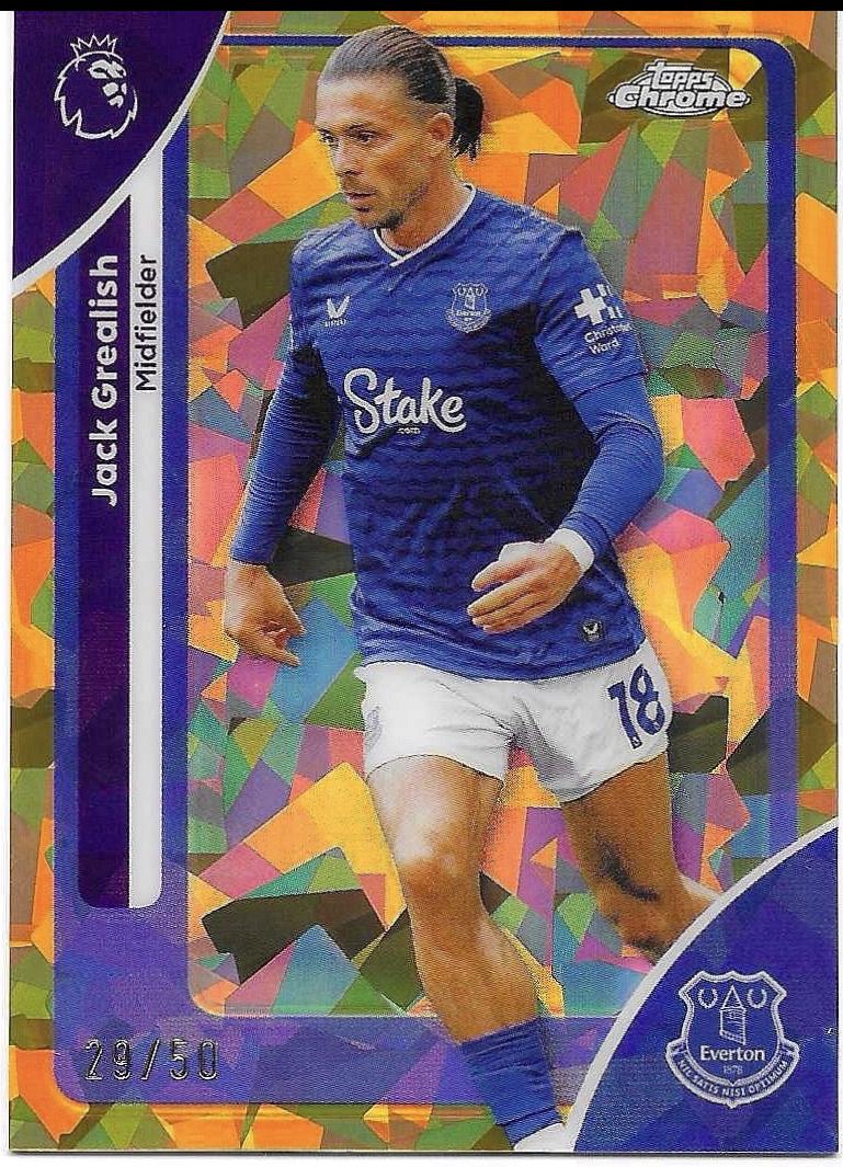 Jack Grealish [Gold Refractor] #87