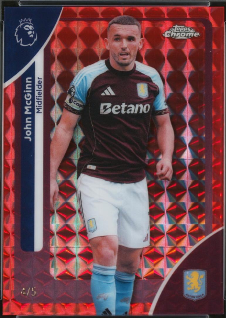 John McGinn [Red Geometric] #26