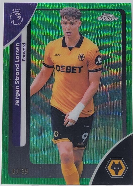 Jorgen Strand Larsen [Green Wave Refractor] #193