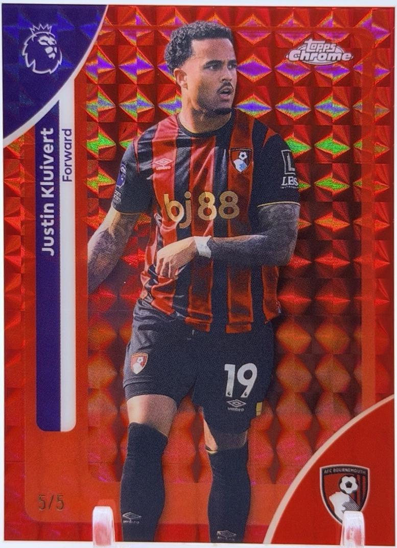 Justin Kluivert [Red Geometric] #1