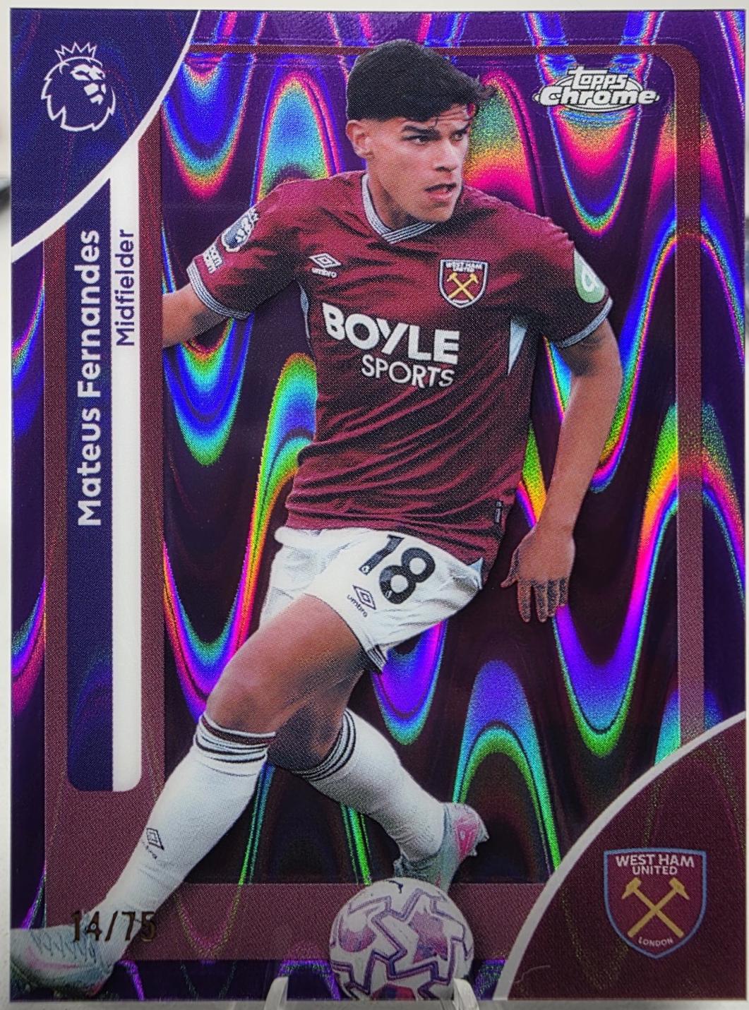 Mateus Fernandes [Purple Wave Refractor] #183