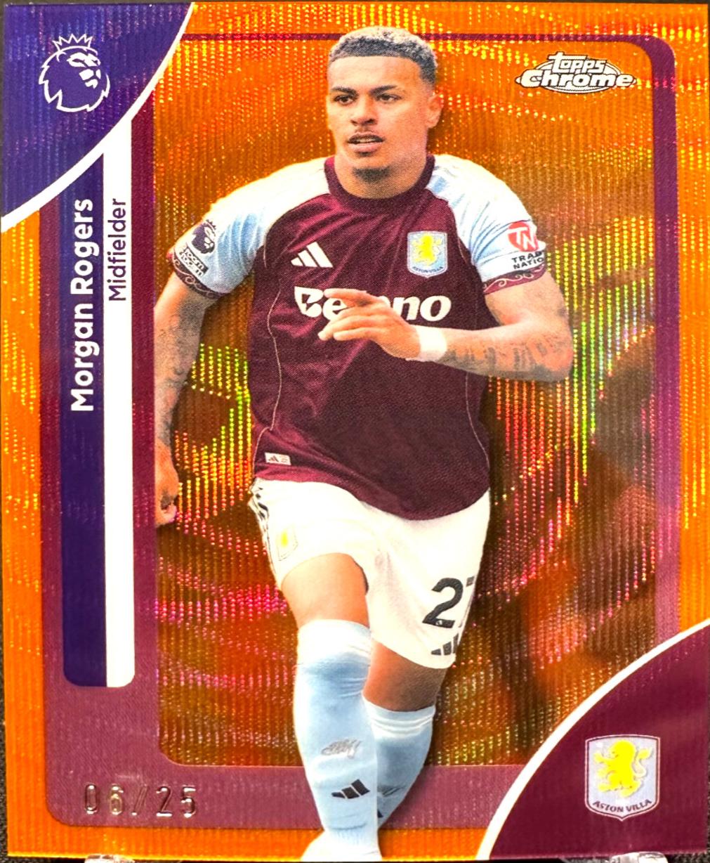 Morgan Rogers [Orange Wave Refractor] #22