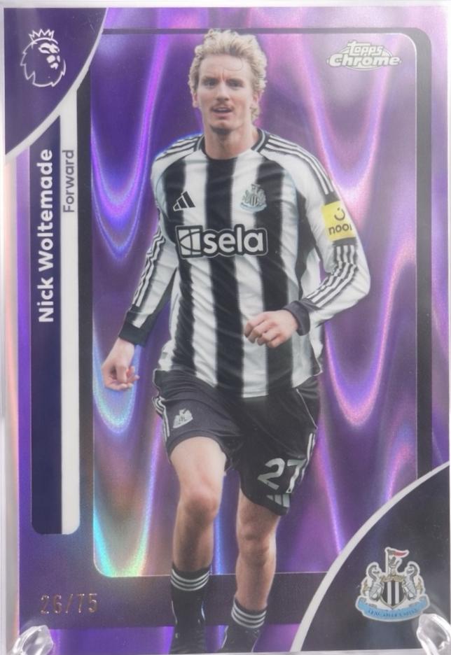 Nick Woltemade [Purple Geometric] #145
