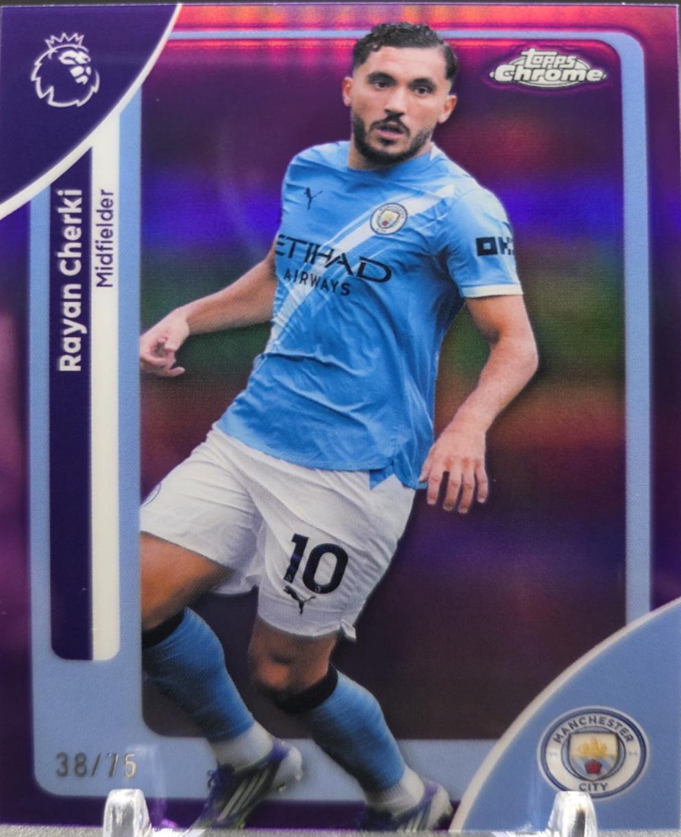 Rayan Cherki [Purple Refractor] #126