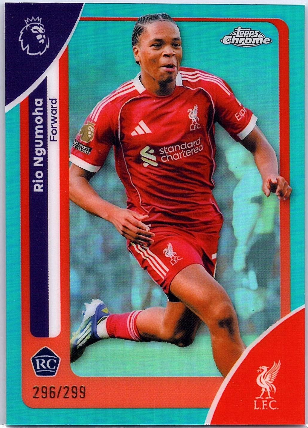 Rio Ngumoha [Teal Refractor] #112