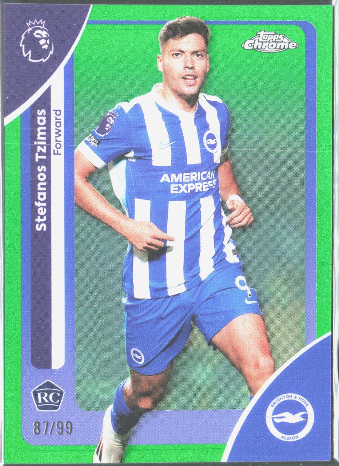 Stefanos Tzimas [Green Refractor] #42