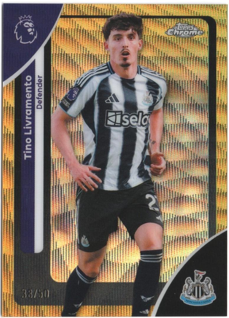 Tino Livramento [Gold Wave Refractor] #150