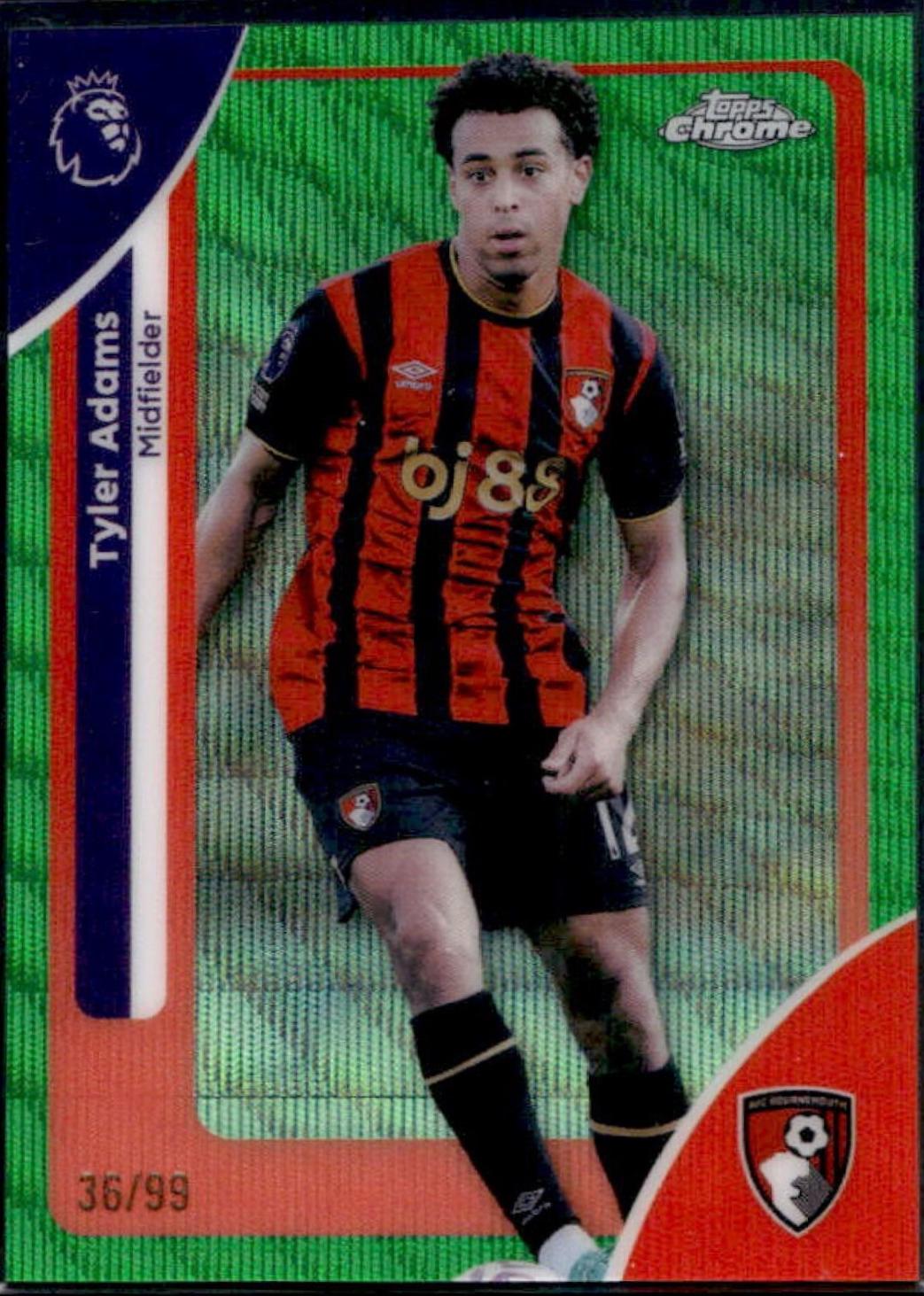 Tyler Adams [Green Wave Refractor] #2