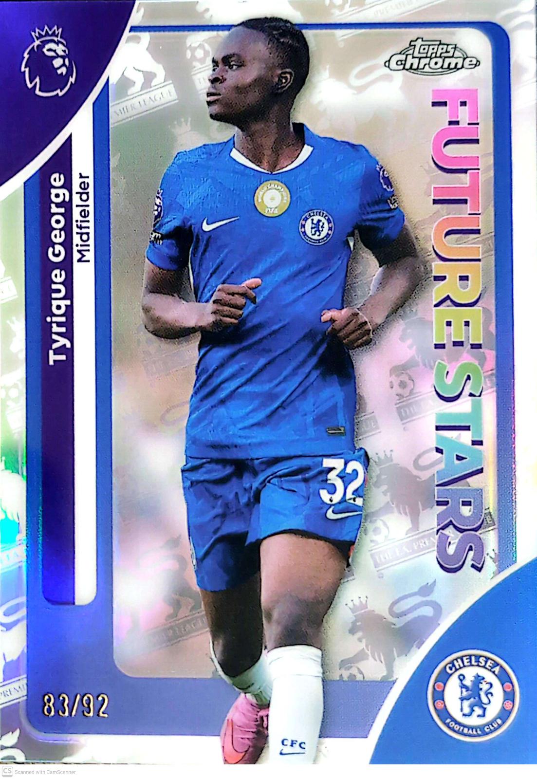 Tyrique George [Premier League Retrofractor] #70