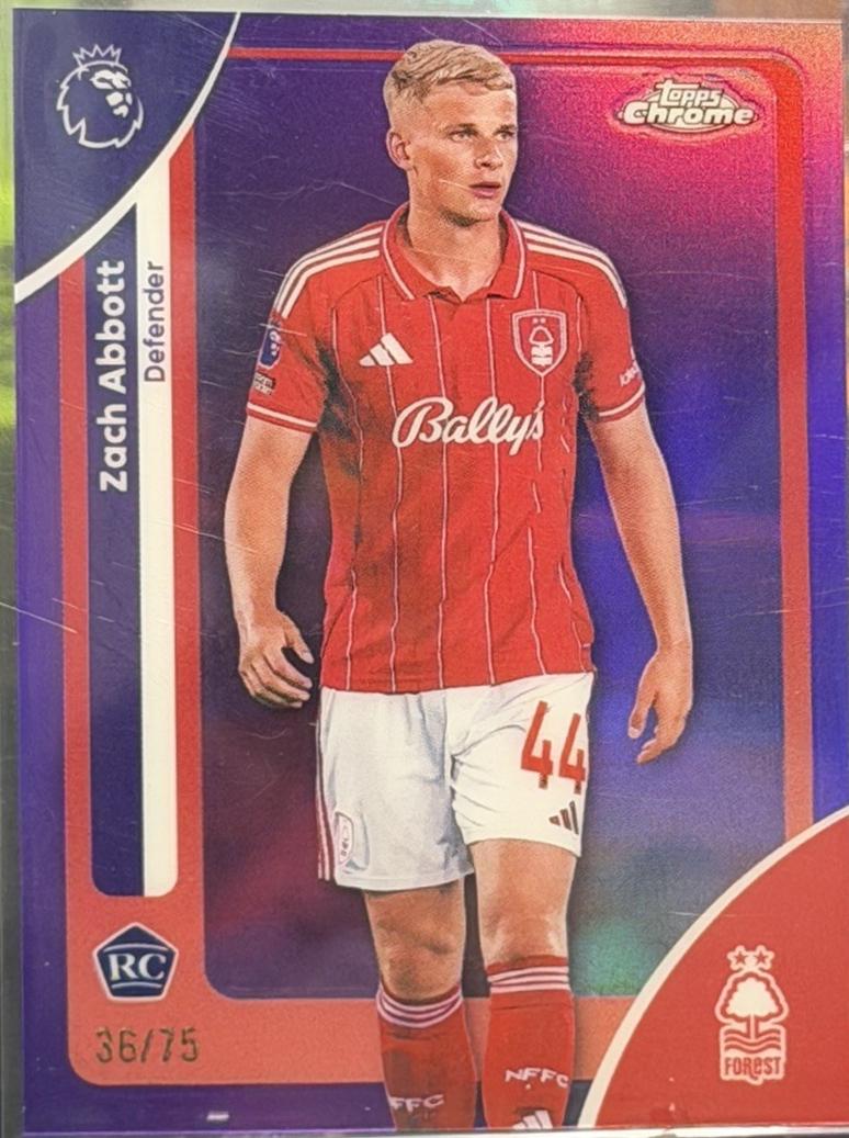 Zach Abbott [Purple Refractor] #157
