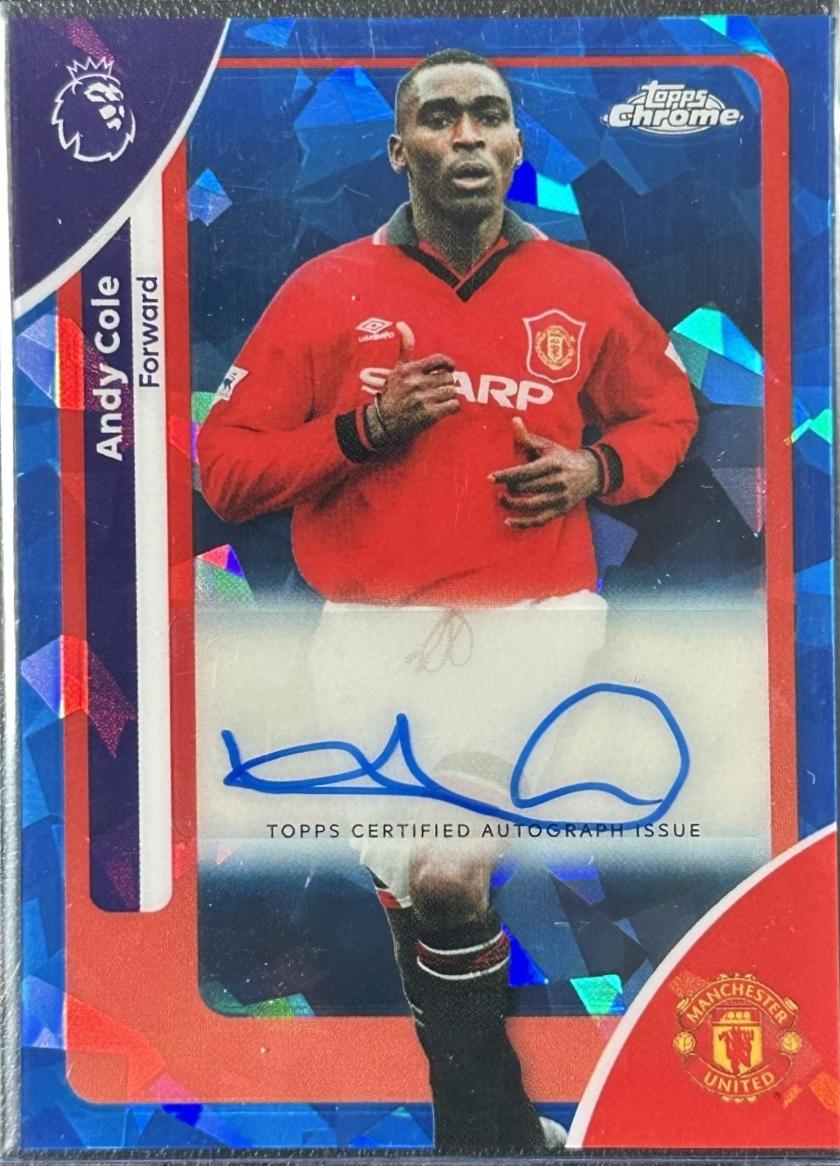 Andy Cole [Refractor] #CA-AC