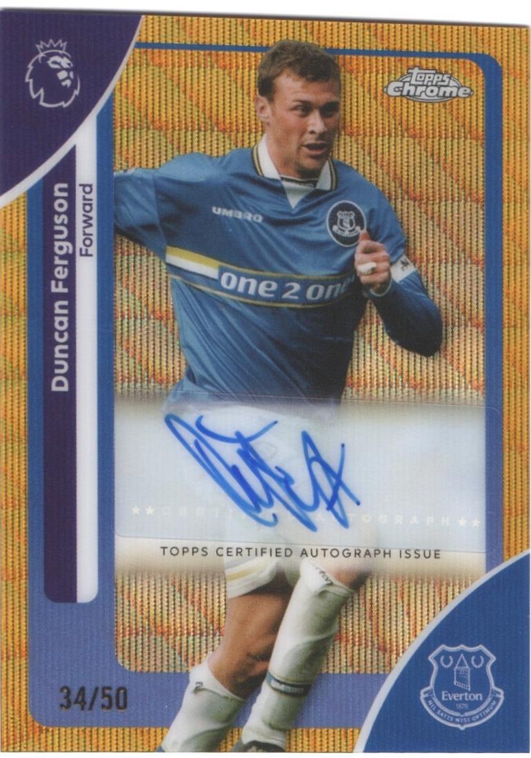 Duncan Ferguson [Gold Wave Refractor] #CA-DF