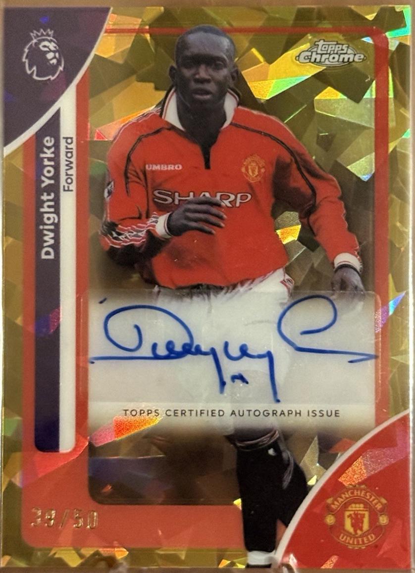 Dwight Yorke [Gold Refractor] #CA-DY