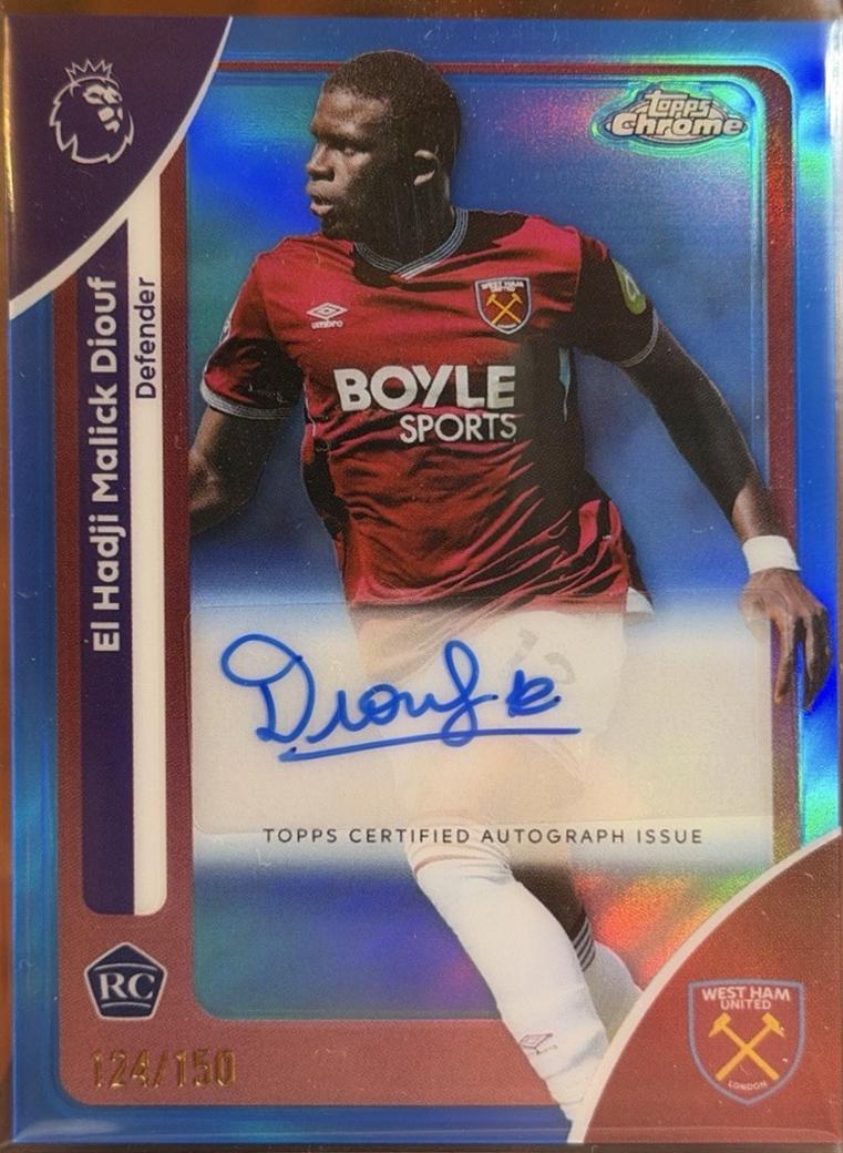 El Hadji Malick Diouf [Blue Refractor] #CA-UF