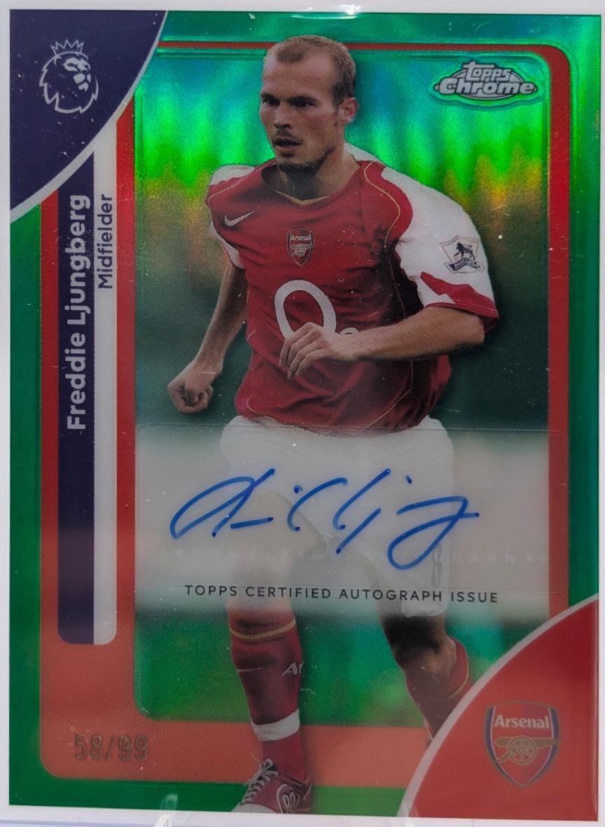 Freddie Ljungberg [Green Refractor] #CA-LJ