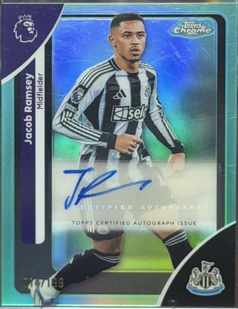 Jacob Ramsey [Aqua Refractor] #CA-JR