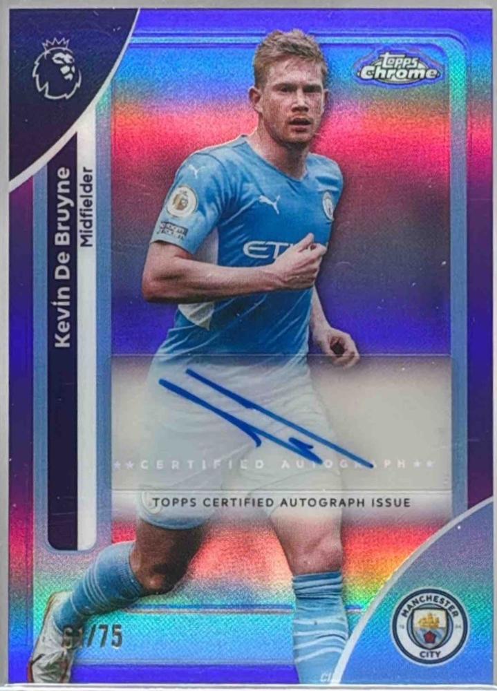 Kevin De Bruyne [Purple Refractor] #CA-KDB