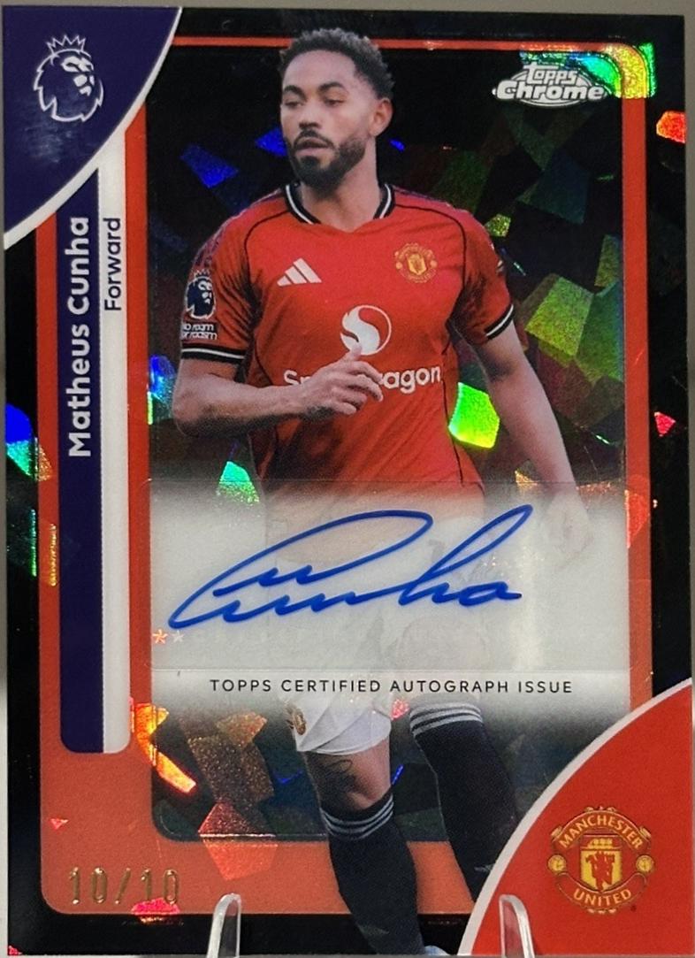 Matheus Cunha [Black Refractor] #CA-MC