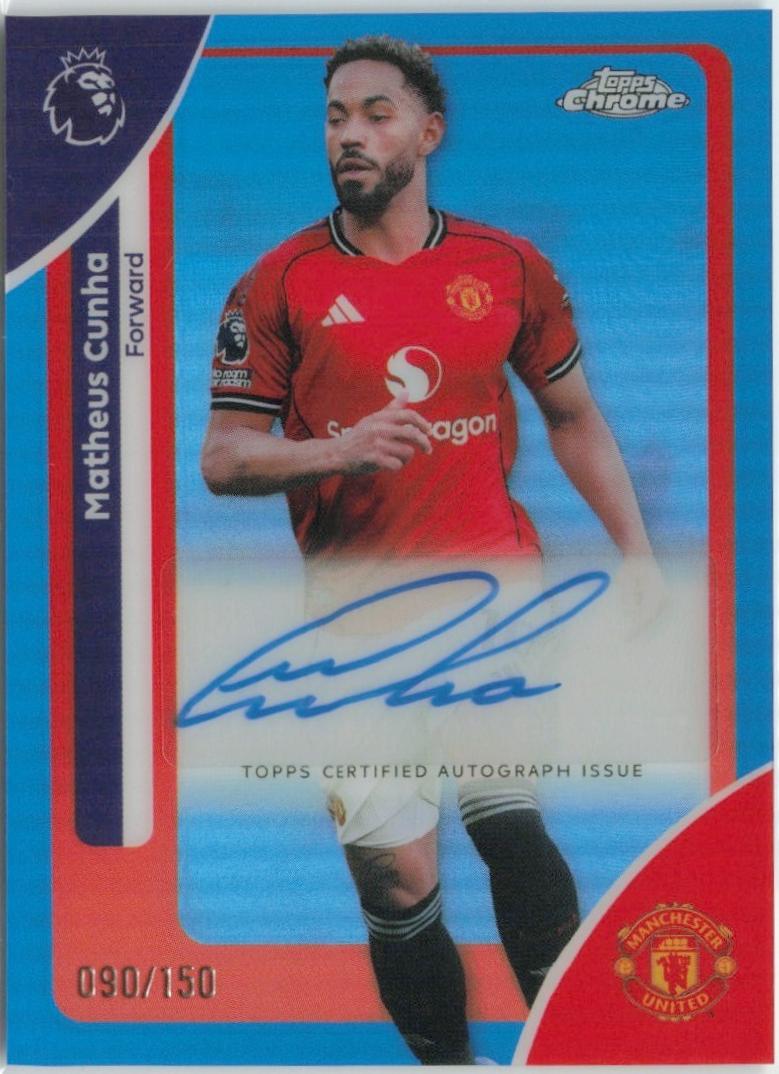 Matheus Cunha [Blue Refractor] #CA-MC