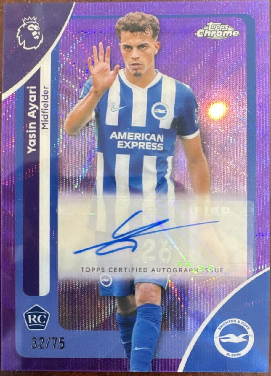 Yasin Ayari [Purple Wave Refractor] #CA-YI